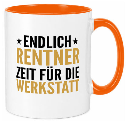 Rentner zeit für die Werkstatt | Ruhestand Handwerker v2 lustiger Spruch