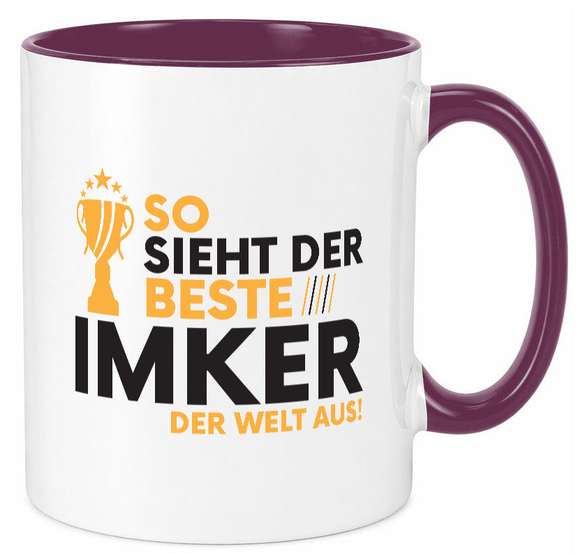 Der Weltbeste Imker | Imkerei lustiger Spruch Geschenk Humor Geschenkidee Tasse