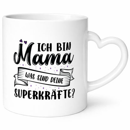 Superheldin Mama | Muttertag superkraft lustiger Spruch Geschenk Familie