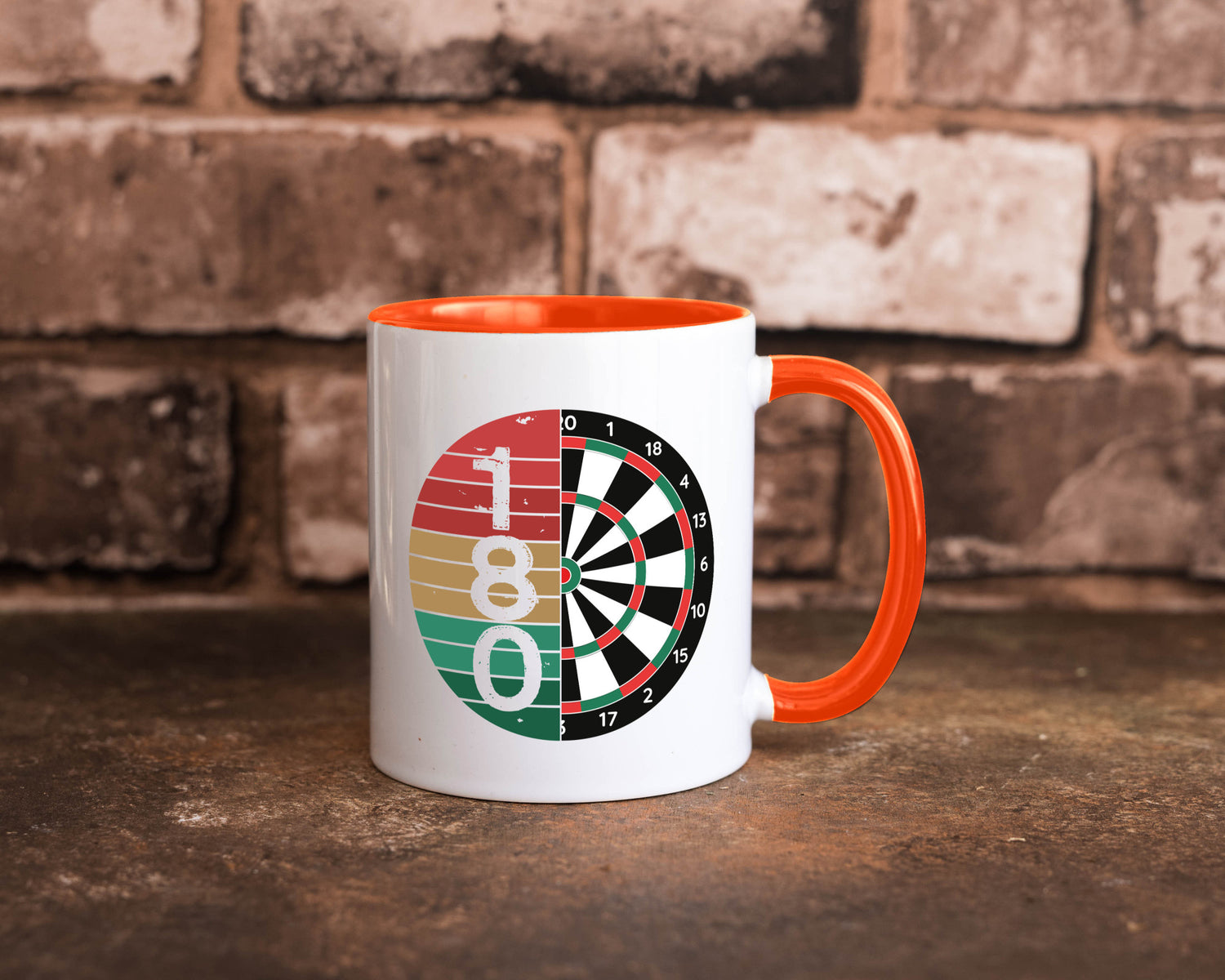 Dartsboard | Retro Dartspieler Kollege Freunde Geschenkidee Arbeit Kollegen