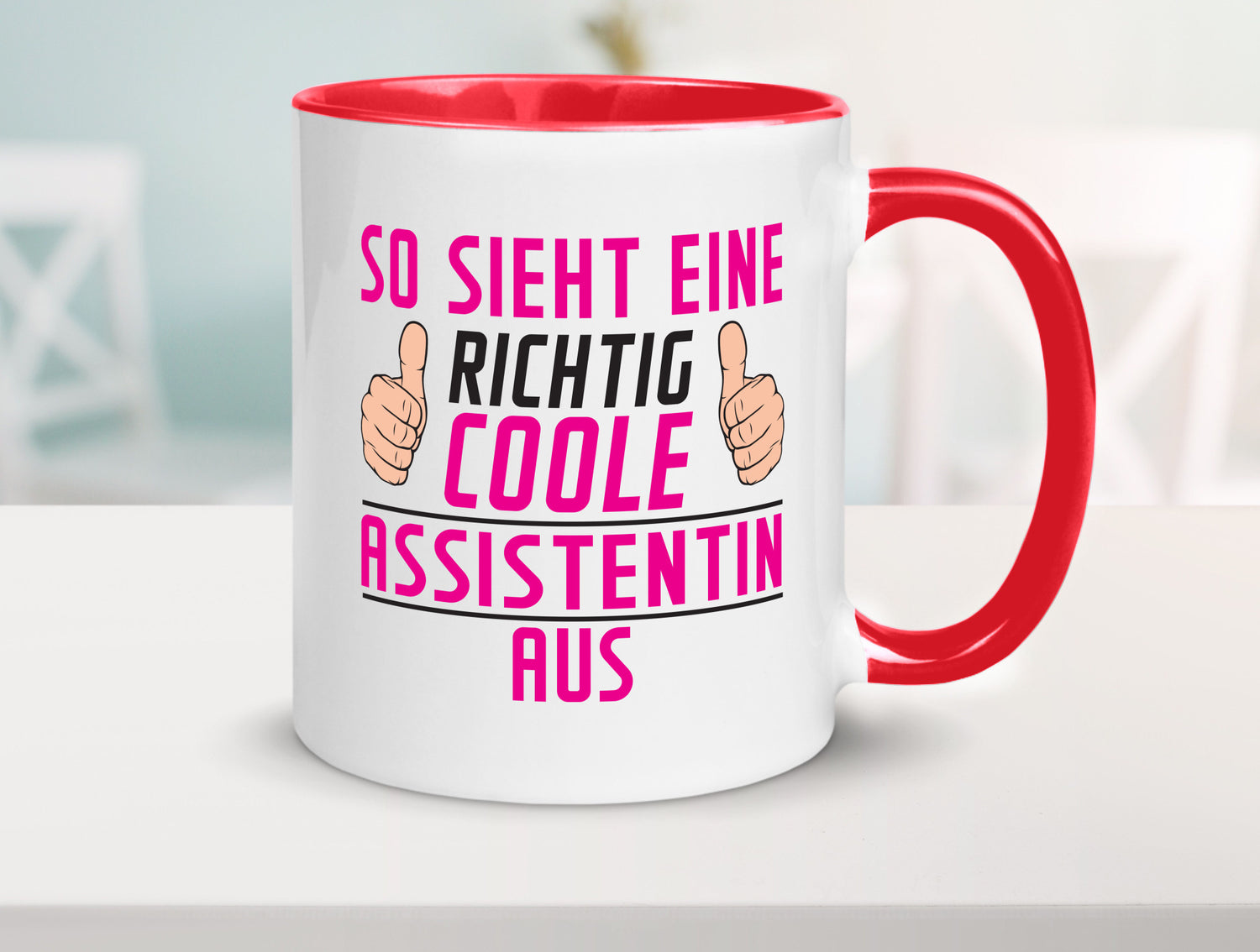 Richtig Coole Assistentin | Assistenz Hilfskraft lustig Humor Geschenkidee
