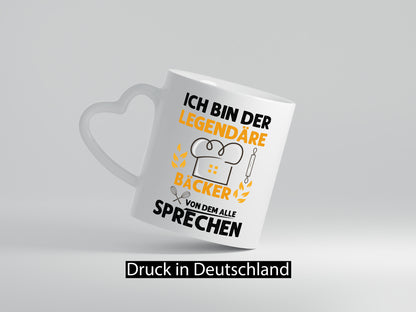 Legendäre Bäcker von dem alle Sprechen | Bäckerrei Geschenkidee Humor Tasse