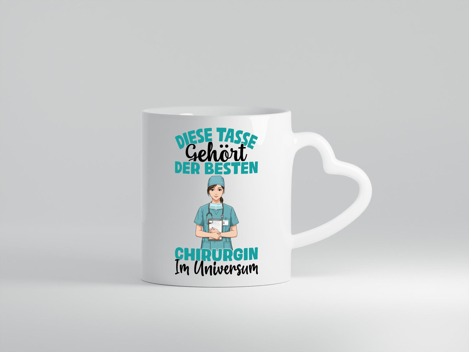 Im Universum: Chirurgin | Chirurgie Krankenhaus lustiger Spruch Geschenk Humor