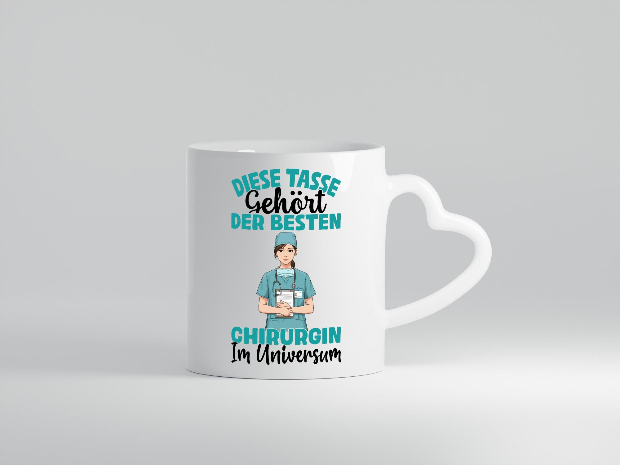 Im Universum: Chirurgin | Chirurgie Krankenhaus lustiger Spruch Geschenk Humor