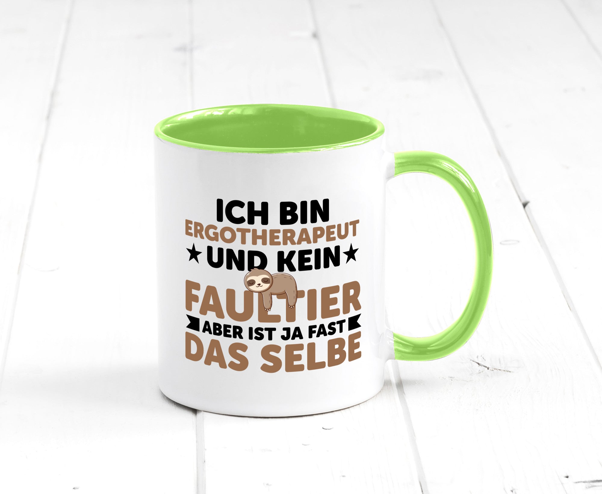 Ich bin kein Faultier: Ergotherapeut | Ergotherapie Geschenk Tierliebhaber