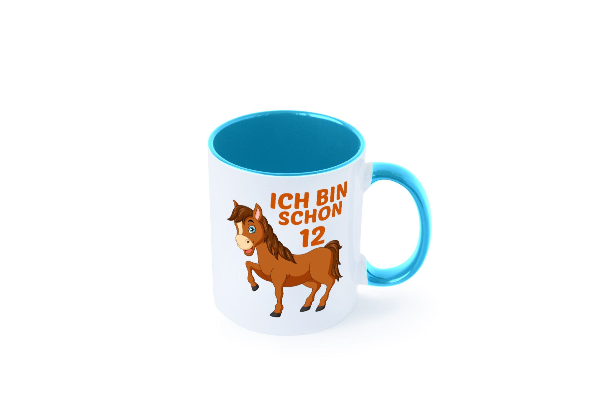 12. Geburtstag | Ich bin schon 12 Pferde Pony Geschenkidee Humor Tasse