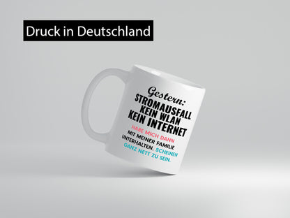 Stromausfall | Nette Familie Kein Internet Geschenk Geschenkidee lustiger