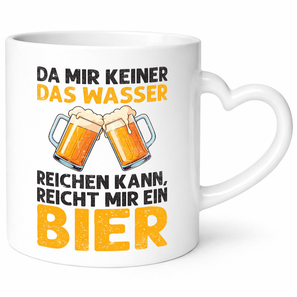 Keiner kann mir das Wasser reichen, also reicht Bier v2 Geschenk Humor