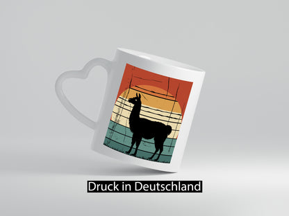Lama | Llama jahrgang Vintage Alpaka Geschenk Humor Geschenkidee lustiger