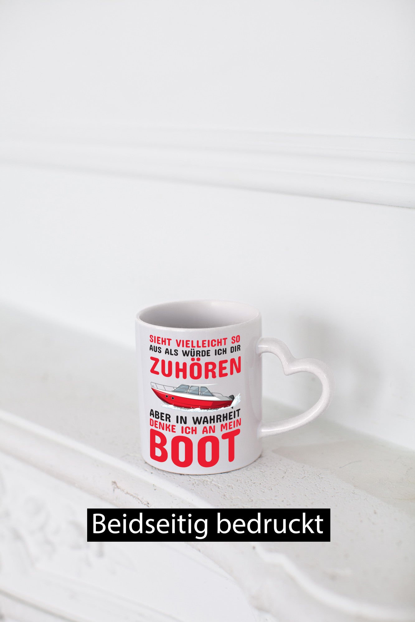 Bootbesitzer | Kapitän Tasse mein Boot lustig Humor Geschenkidee Geschenk