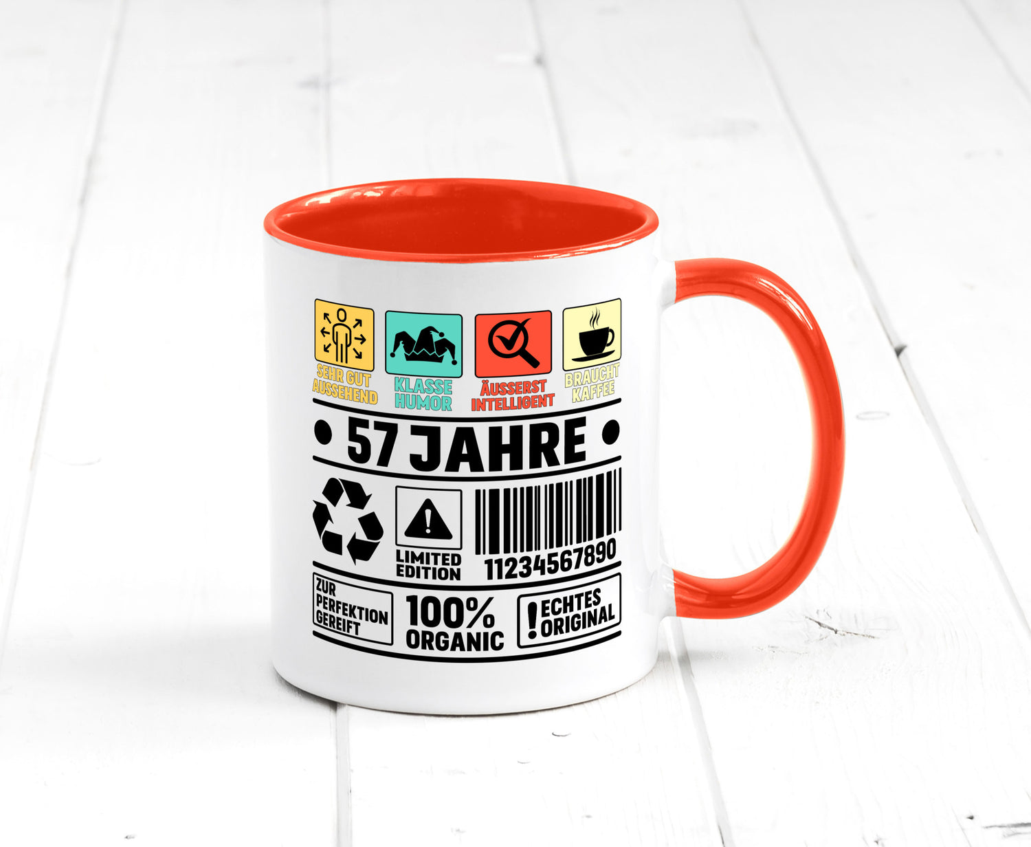 57. Geburtstag | 57 Jahre Humor Limited Edition lustig Geschenkidee Geschenk