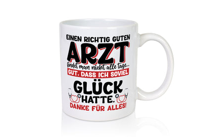 Richtig guter Arzt | Dankeschön Tasse Ärzte Spruch vl5 lustig Humor