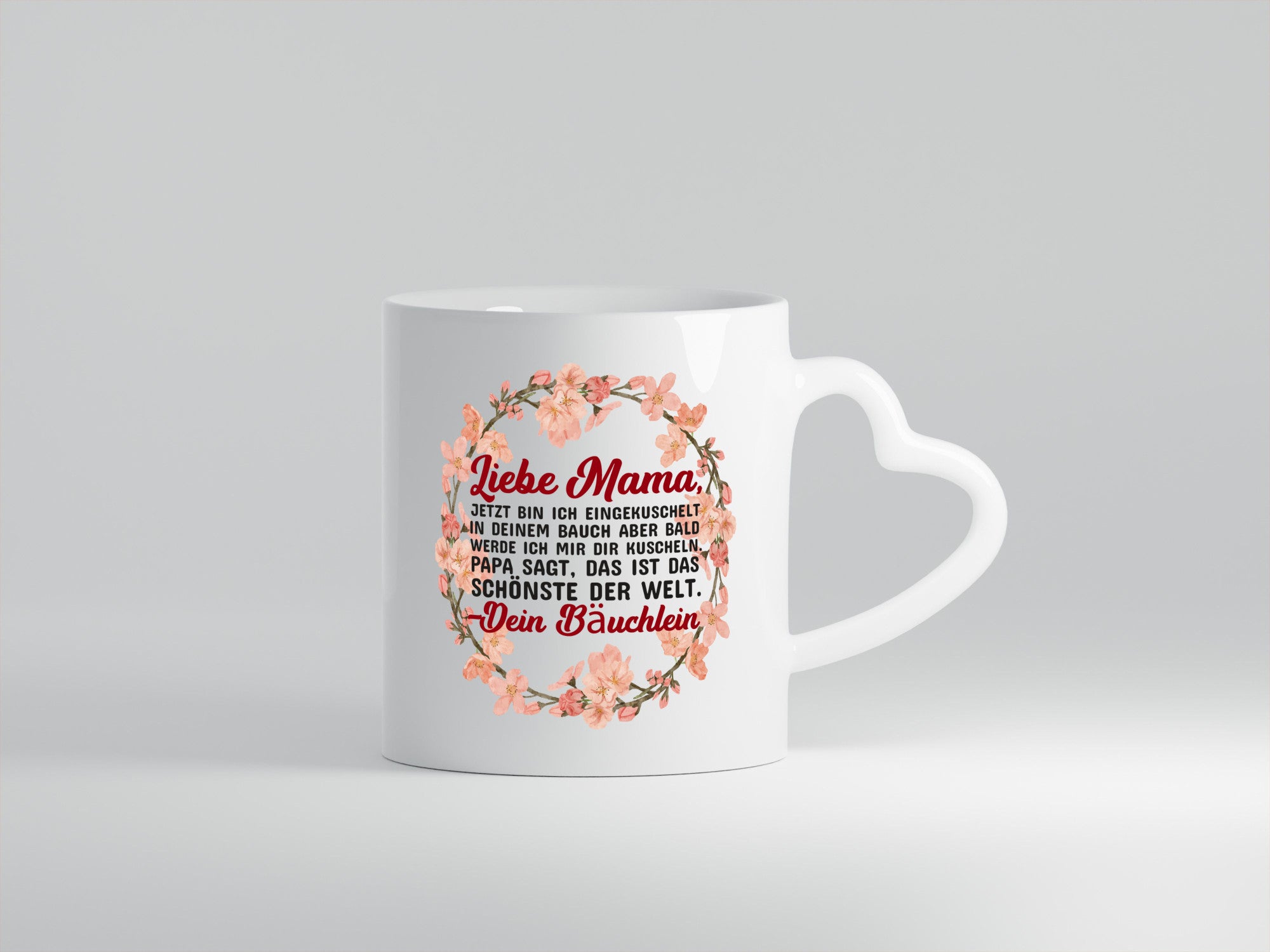 Liebe Mama | Schwangerschaft Tasse Baby süß Humor Familie Geschenkidee