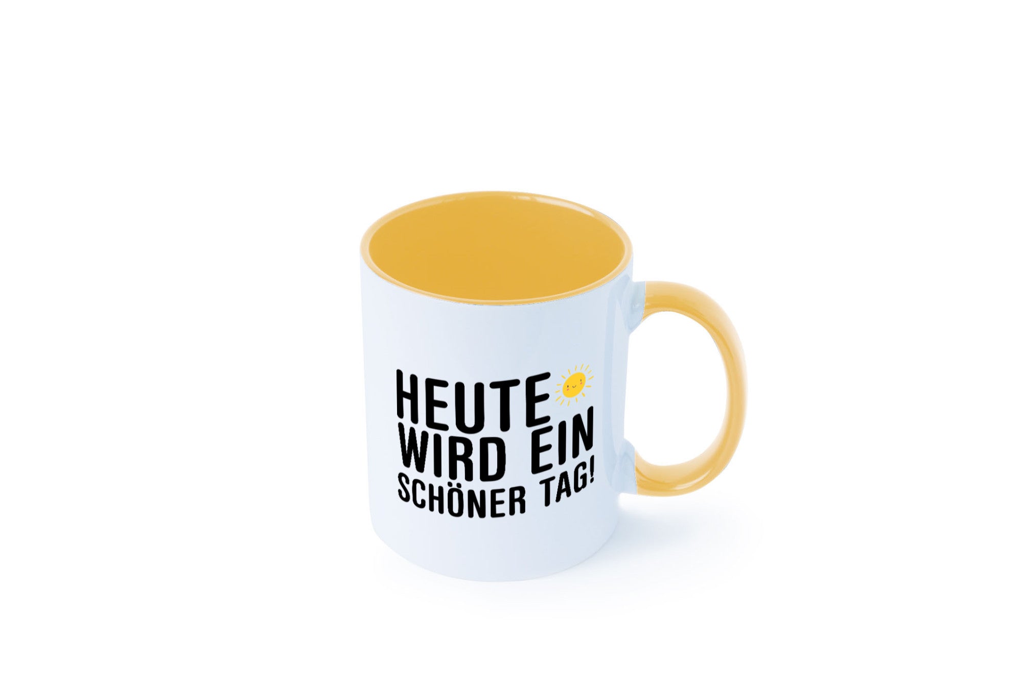 Heute wird ein schöner Tag | Motivation Positive Gedanken lustig Humor