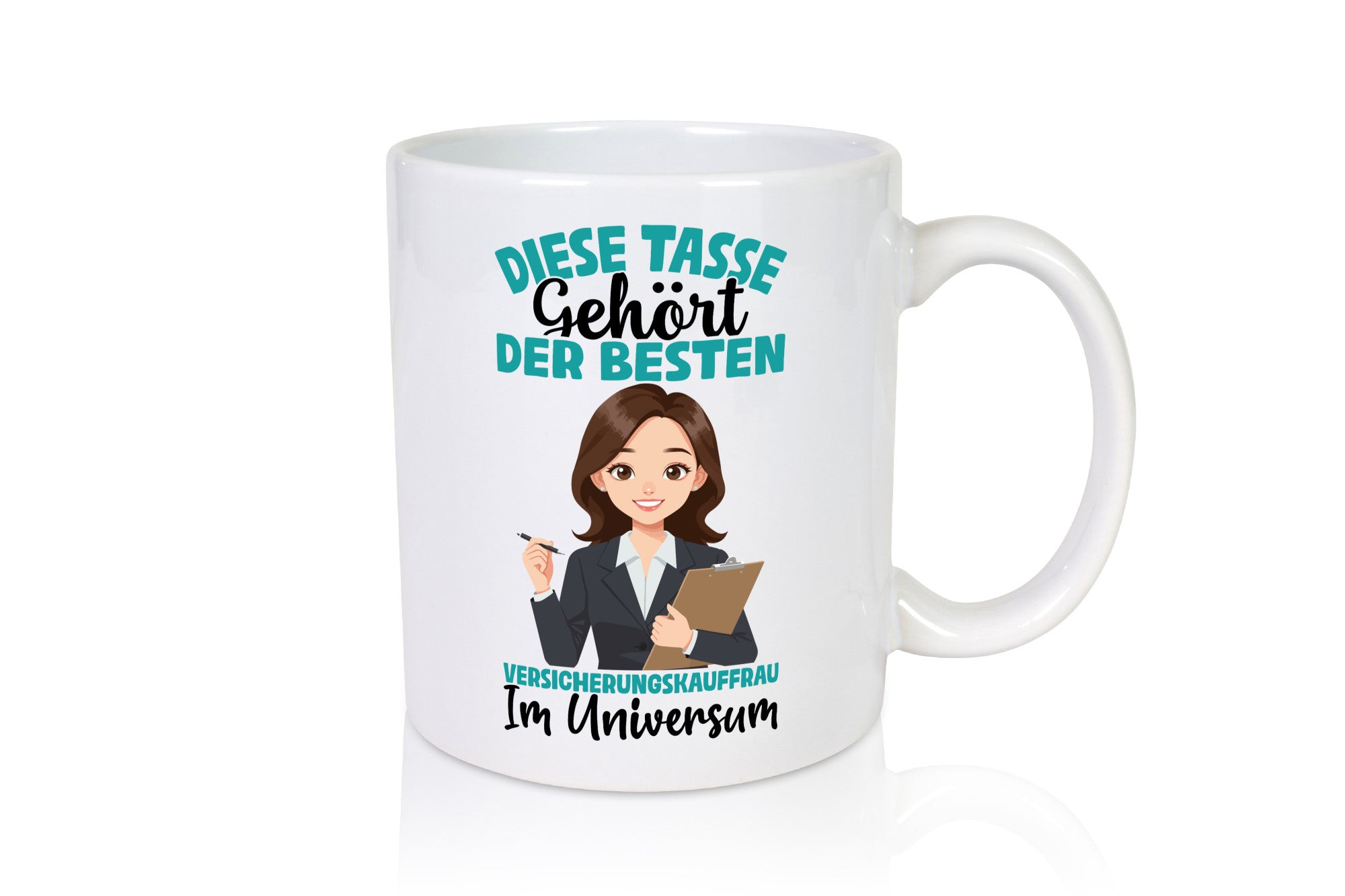 Im Universum: Versicherungskauffrau | Kauffrau lustig Humor Geschenkidee