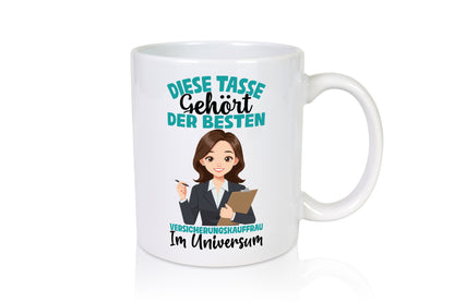 Im Universum: Versicherungskauffrau | Kauffrau lustig Humor Geschenkidee