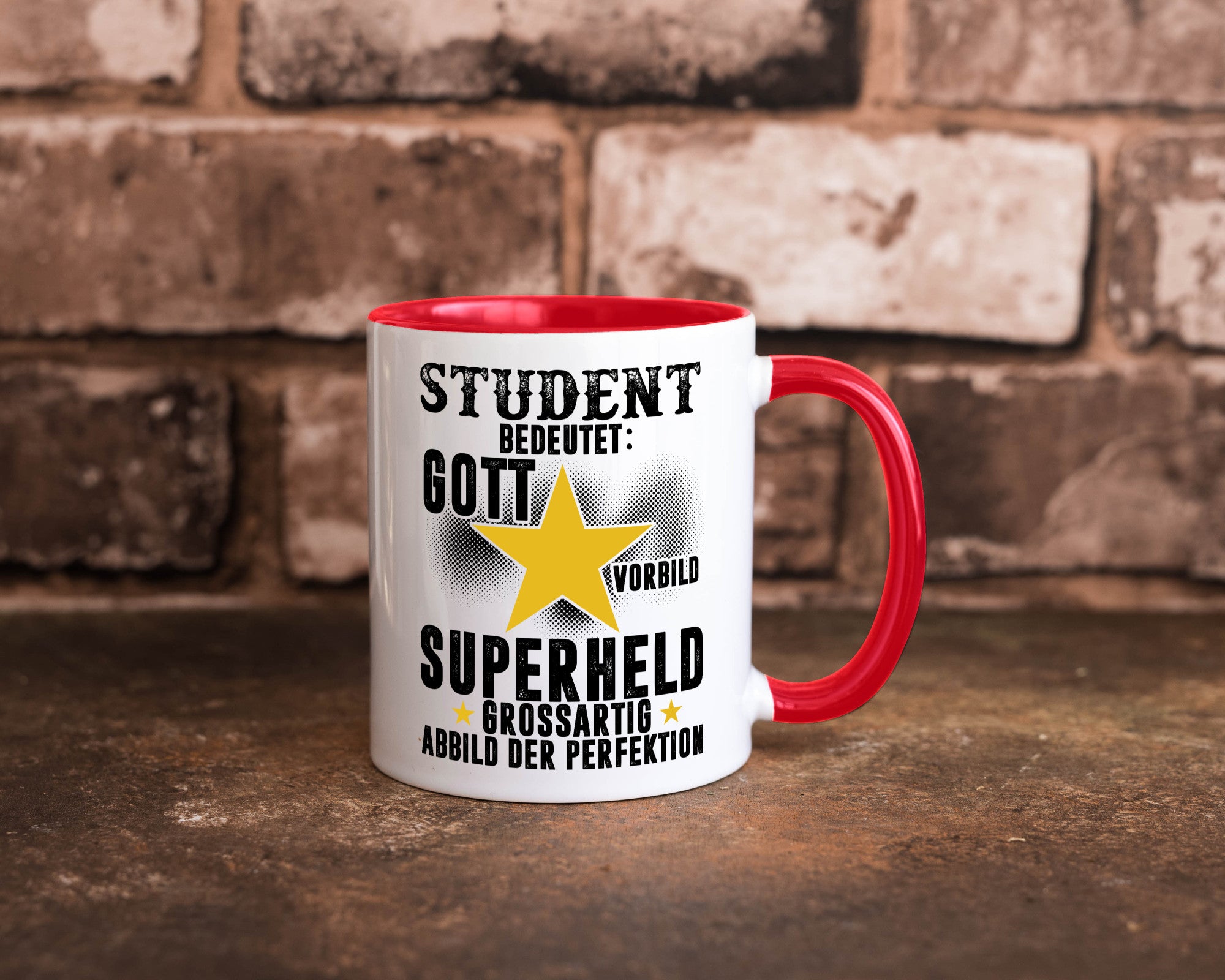 Bedeutung von Student | Universität Uni Studium Geschenkidee Humor Tasse