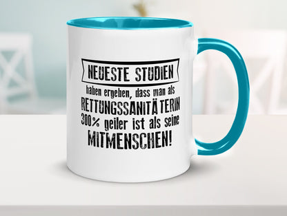 Neuste Studien: Rettungssanitäterin | Sanitäter lustiger Spruch Geschenk Humor