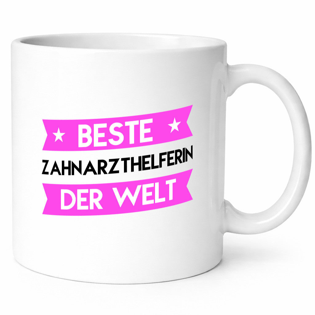 Beste Zahnarzthelferin | Zahnmedizin Humor Geschenkidee Tasse