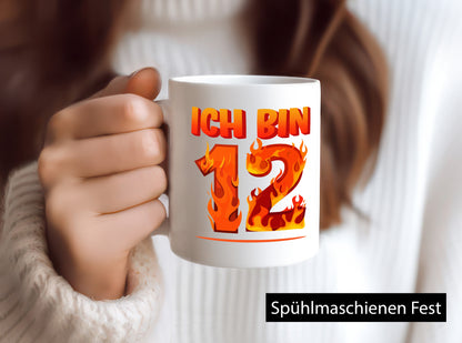 12. Geburtstag | 12 Jahre Drache Geschenkidee Humor Tasse