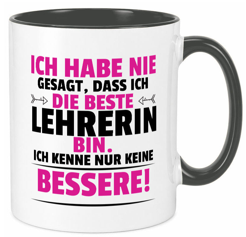 Die Beste Lehrerin | Schule Beruf Schüler Geschenk Arbeit Kollegen Büro