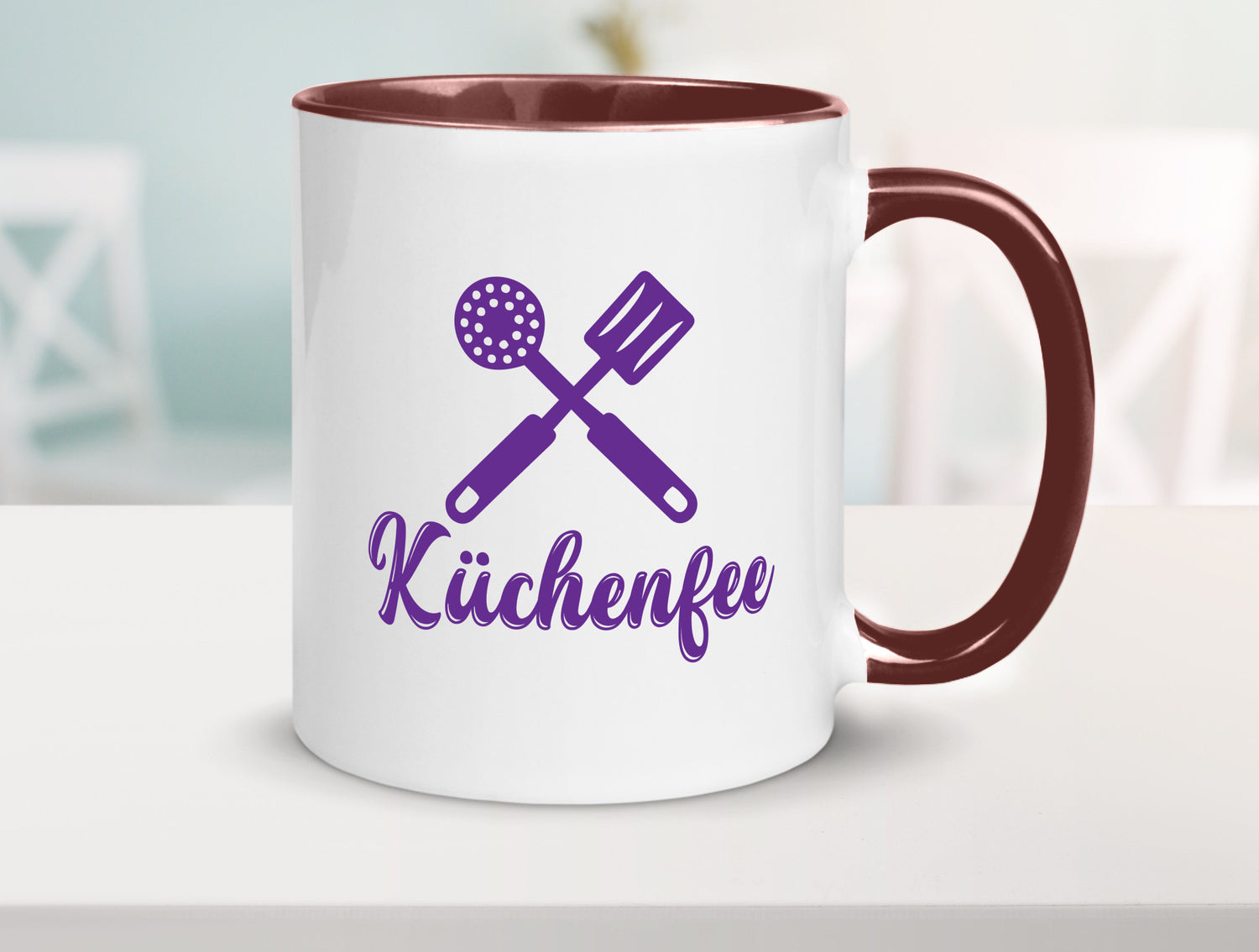 Küchenfee | Mama kocht am besten Muttertag Geschenkidee Familie Humor Tasse