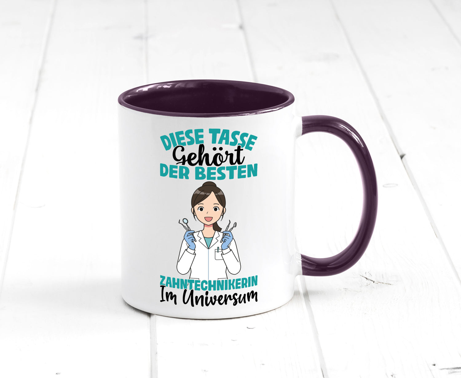 Im Universum: Zahntechnikerin | Zahnmedizin Humor Geschenkidee Tasse