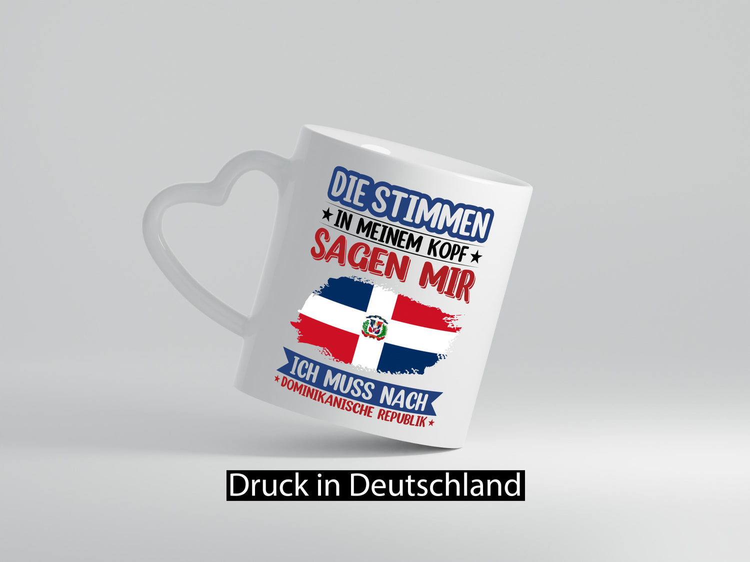 Dominican Republic | Holiday Voices in my Head Funny Gift Idea Mug