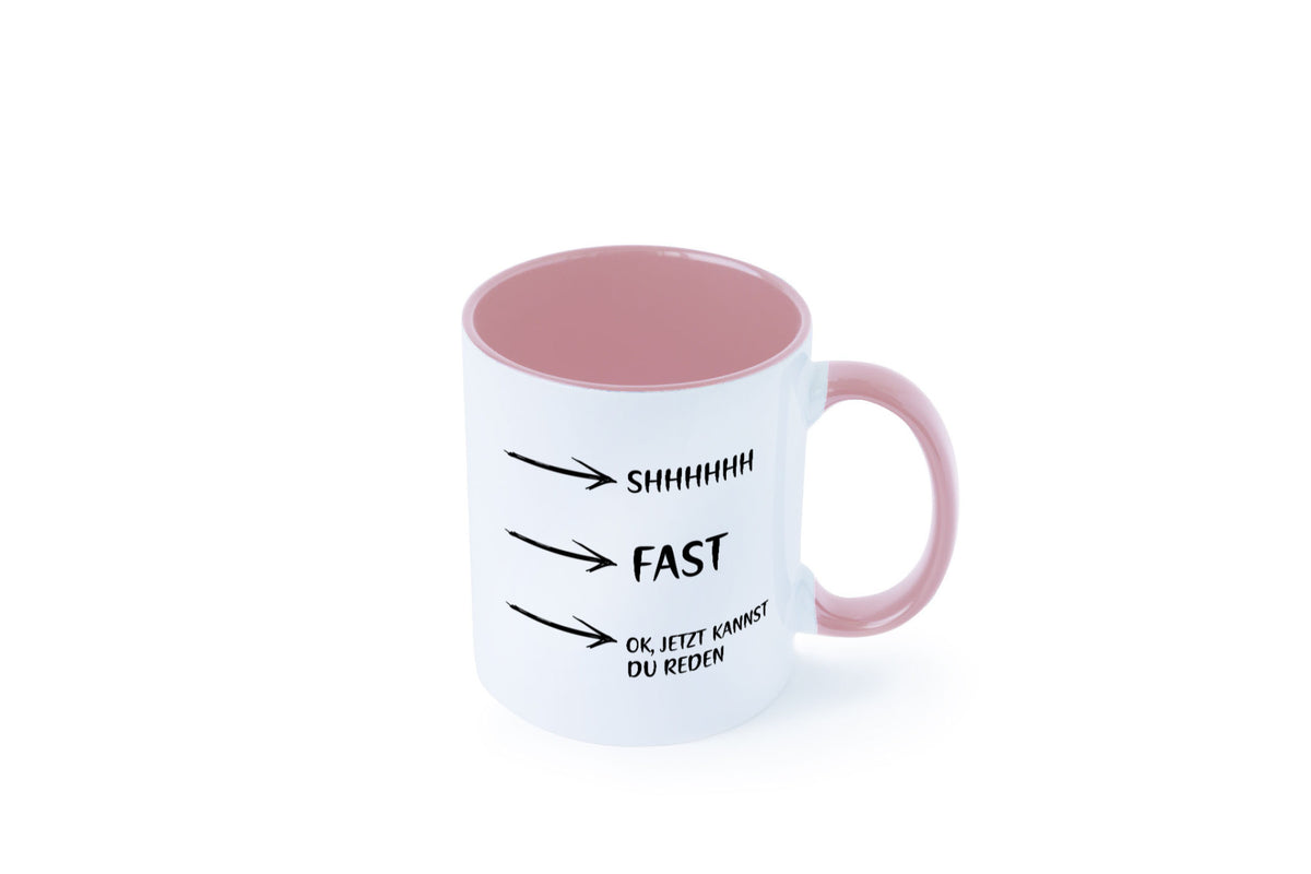 Jetzt kannst du reden | Morgenmuffel Kaffeetrinker Humor Geschenkidee Tasse