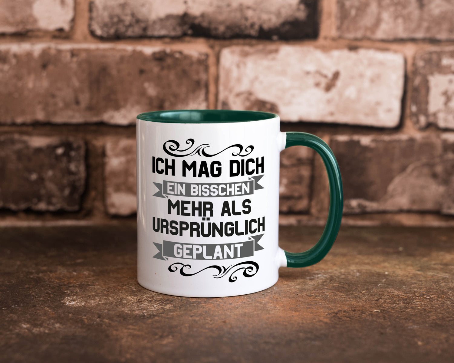 Ich mag dich mehr als geplant | Best Freinds Freundschaft Geschenkidee Humor