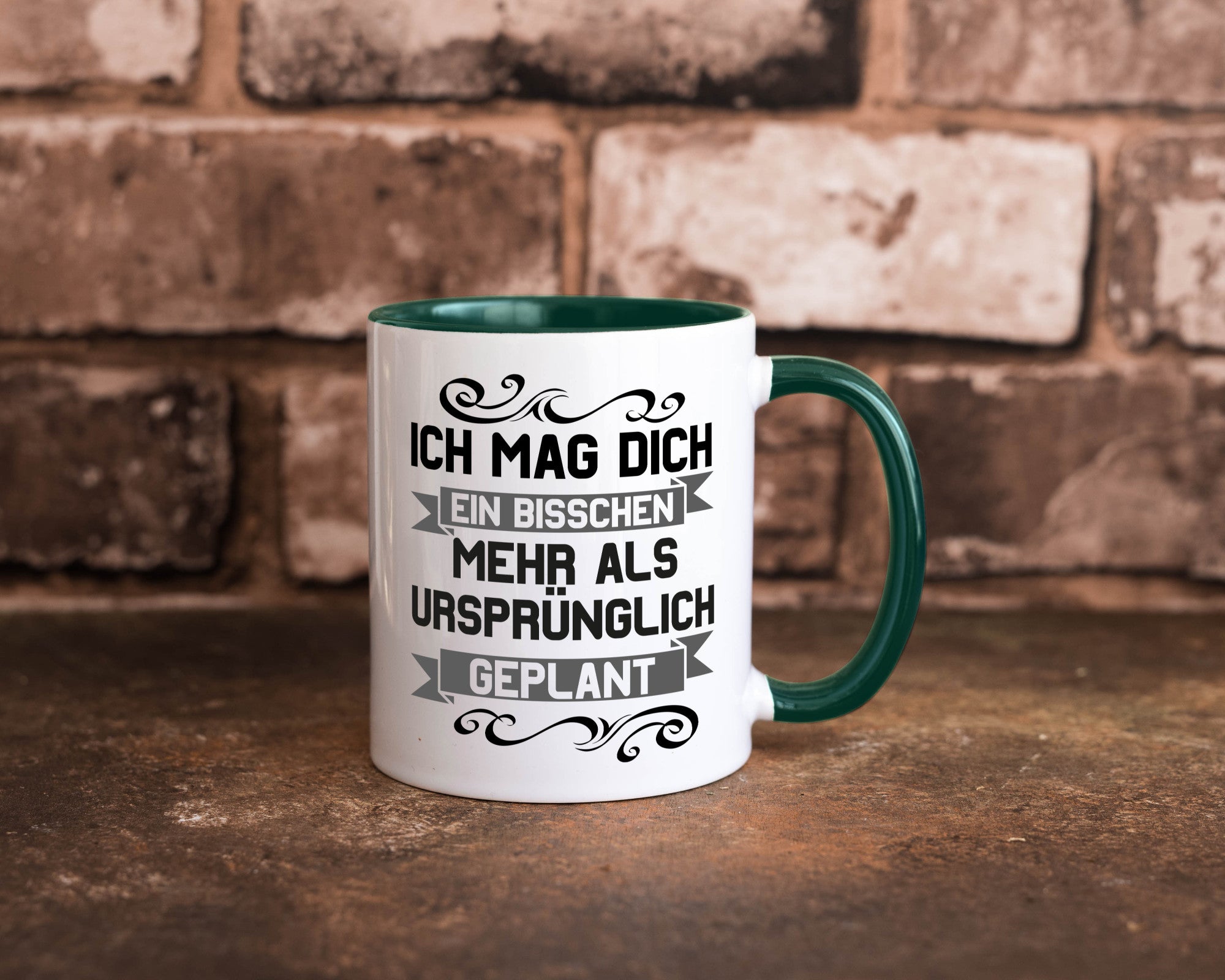 Ich mag dich mehr als geplant | Best Freinds Freundschaft Geschenkidee Humor