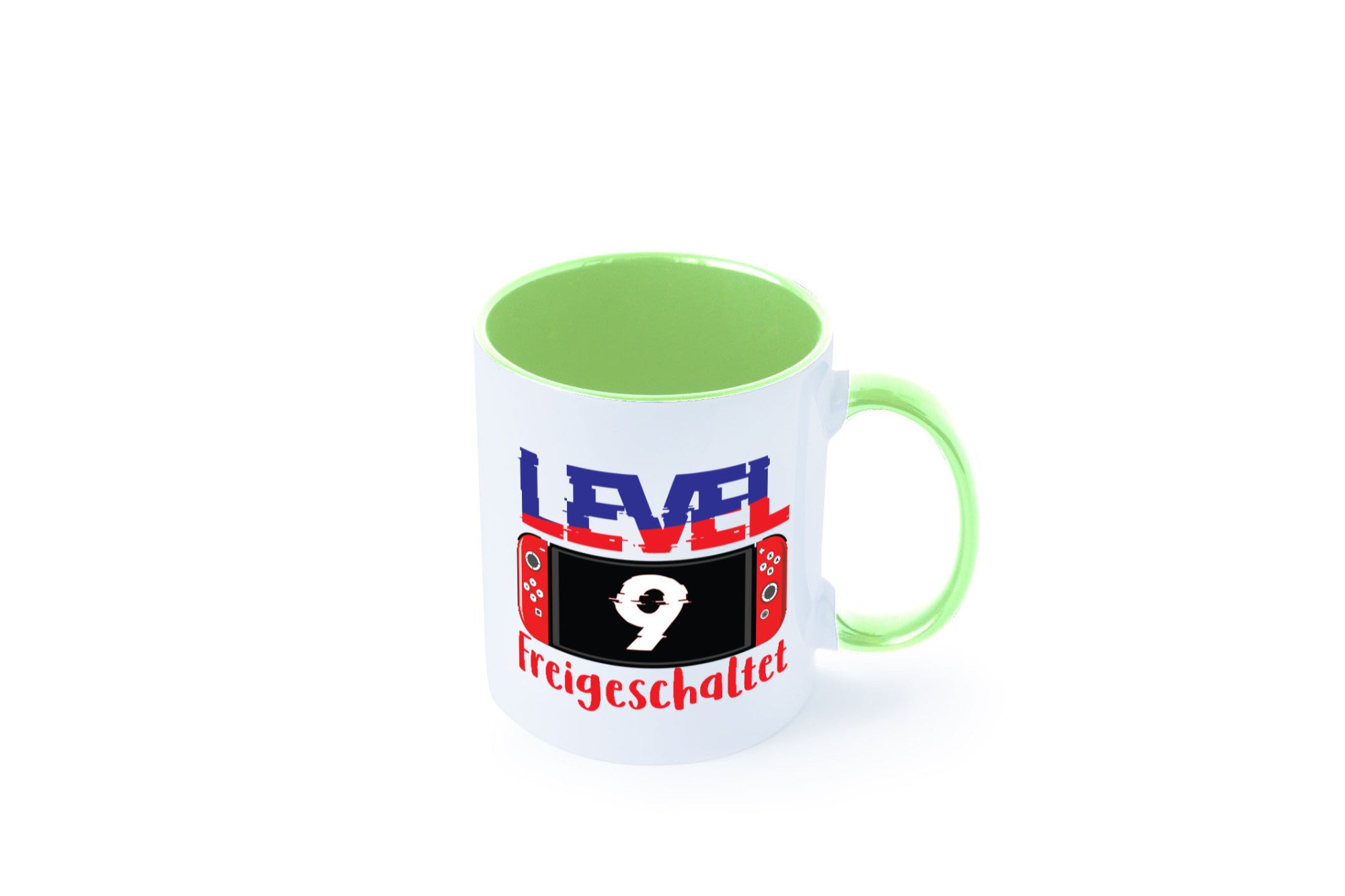 Level 9 Freigeschaltet | 9. Geburtstag Zocker Gamer Humor Geschenkidee Tasse