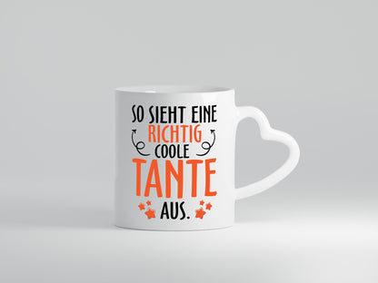 Coole Tante Geschenk Humor Geschenkidee lustiger Spruch Tasse