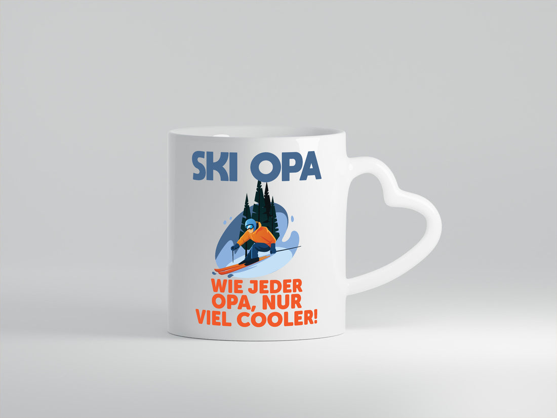 Ski Opa, normal, nur cooler | Skifahrer Bäume Schnee Geschenkidee Familie Humor
