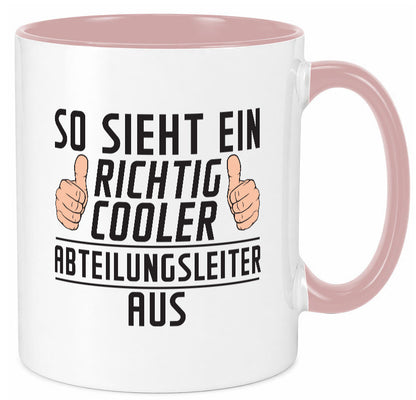 Richtig Cooler Abteilungsleiter| Führungskraft lustiger Spruch Geschenk Humor