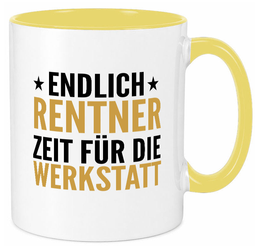 Rentner zeit für die Werkstatt | Ruhestand Handwerker v2 lustiger Spruch