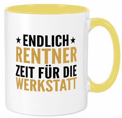 Rentner zeit für die Werkstatt | Ruhestand Handwerker v2 lustiger Spruch