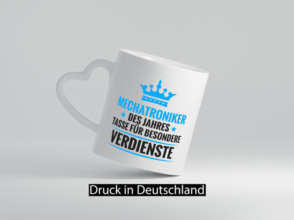 Besonderer Verdienst: Mechatroniker | KFZ Geschenkidee Humor Tasse