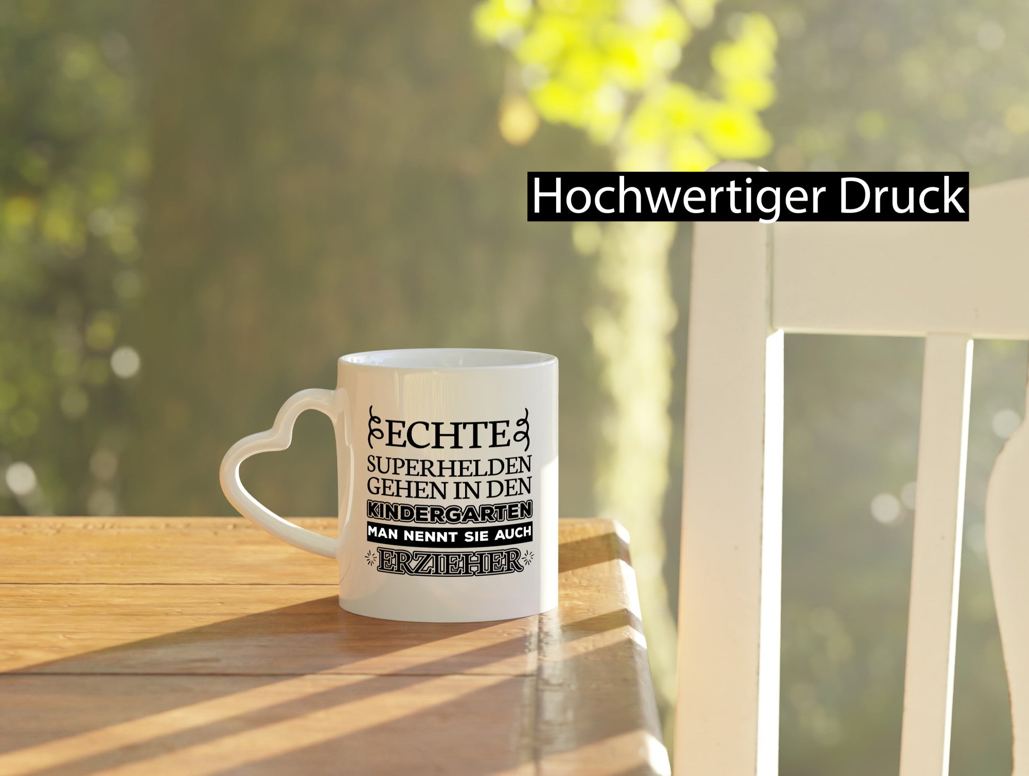 Superhelden Erzieher | Kindergarten Tasse Kita Beruf Geschenkidee Arbeit