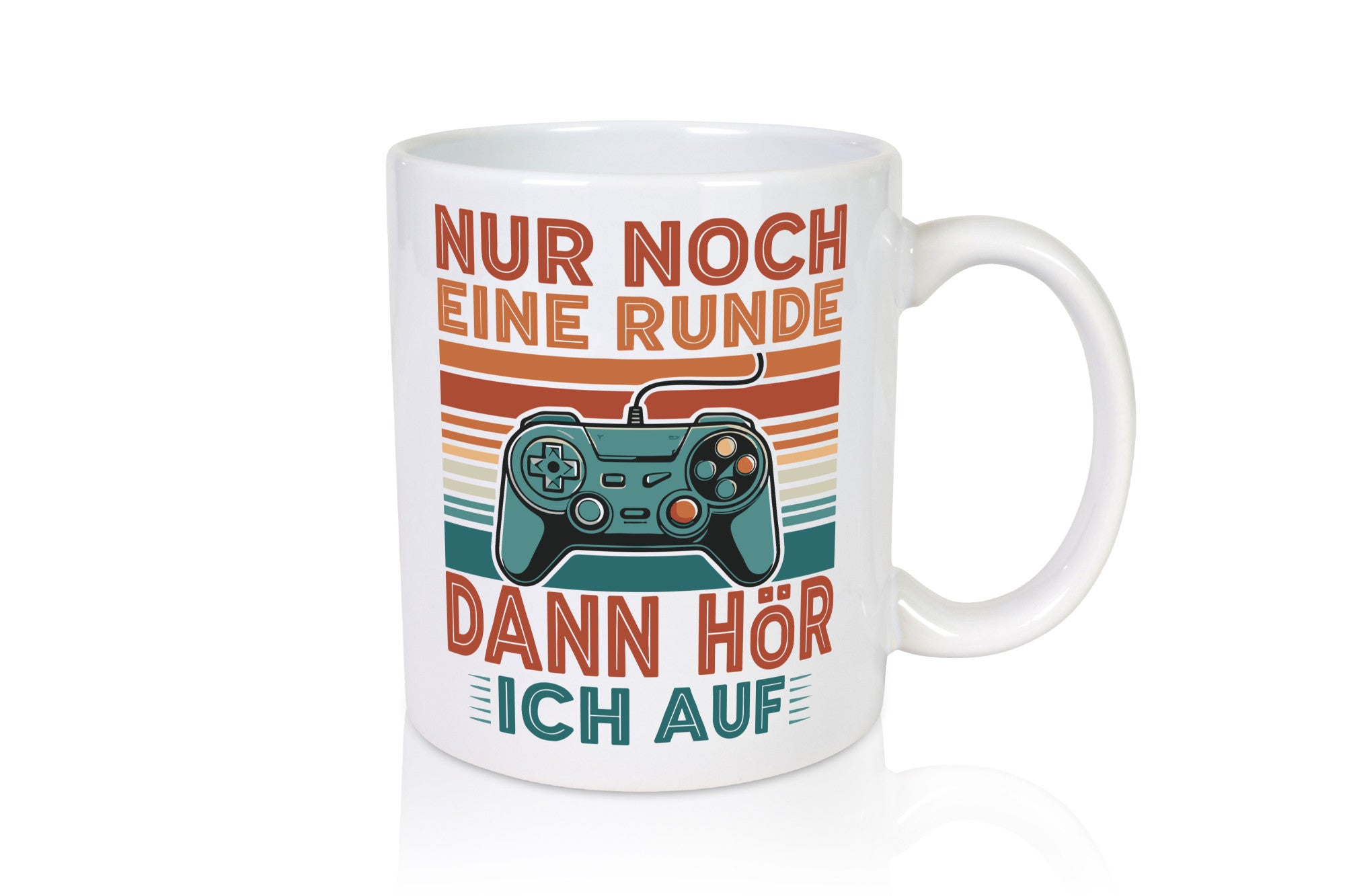 Nur noch eine runde dann hör ich auf | Gamer Zocker v2 Humor Geschenkidee Tasse