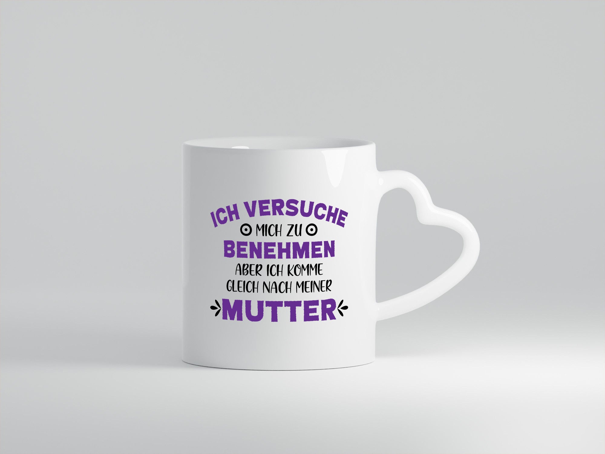 Ich komme nach meiner Mama | Muttertag Geschenk Familie Geschenkidee lustiger