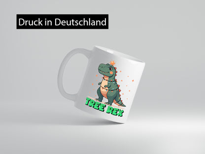 Tree Rex | Dinosaurier Weihnachten lustig Humor Geschenkidee Geschenk Tasse