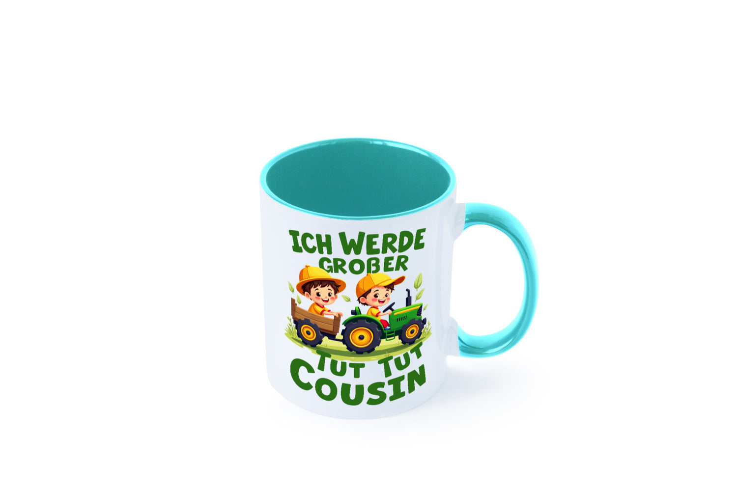 Ich werde Großer Cousin | Familie Bauer lustiger Spruch Geschenk Geschenkidee