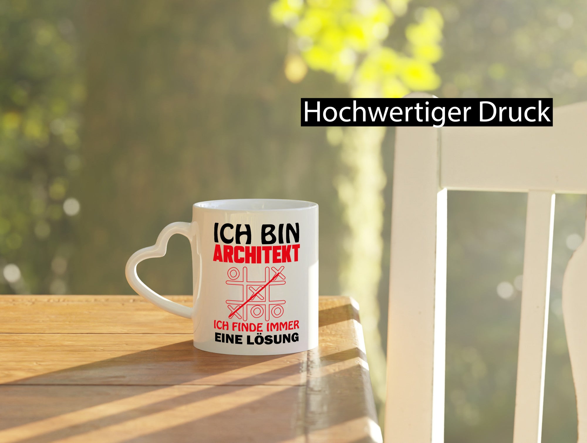Ich bin Architekt Geschenk Humor Geschenkidee lustiger Spruch Tasse