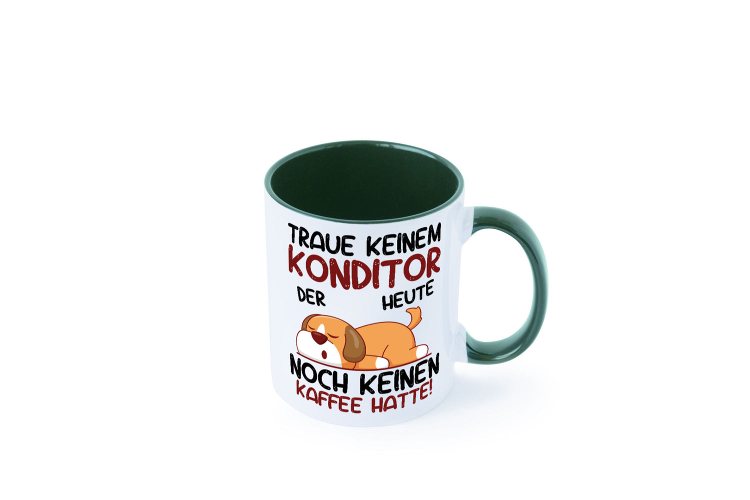 Traue keinem Konditor | Konditorei Humor Geschenkidee Tasse