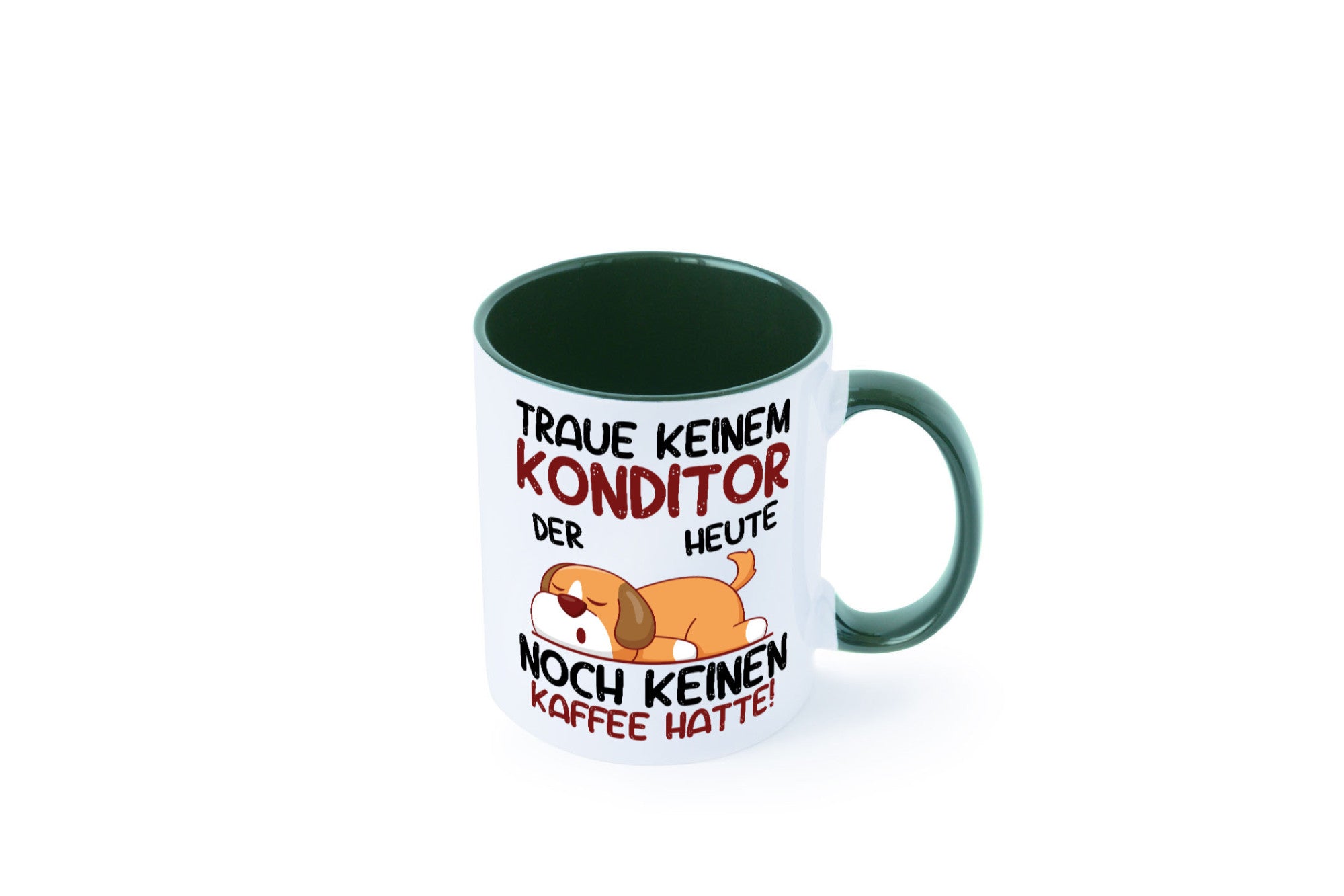 Traue keinem Konditor | Konditorei Humor Geschenkidee Tasse