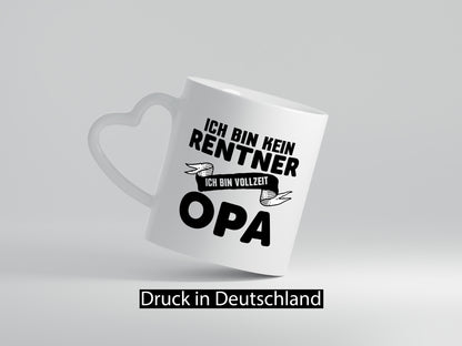 Bin kein Rentner, Vollzeit Opa | Auszeichnung lustig Familie Geschenkidee