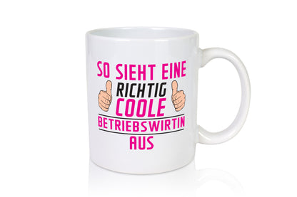 Richtig Coole Betriebswirtin | Betriebswirtschaft Geschenk Humor Geschenkidee