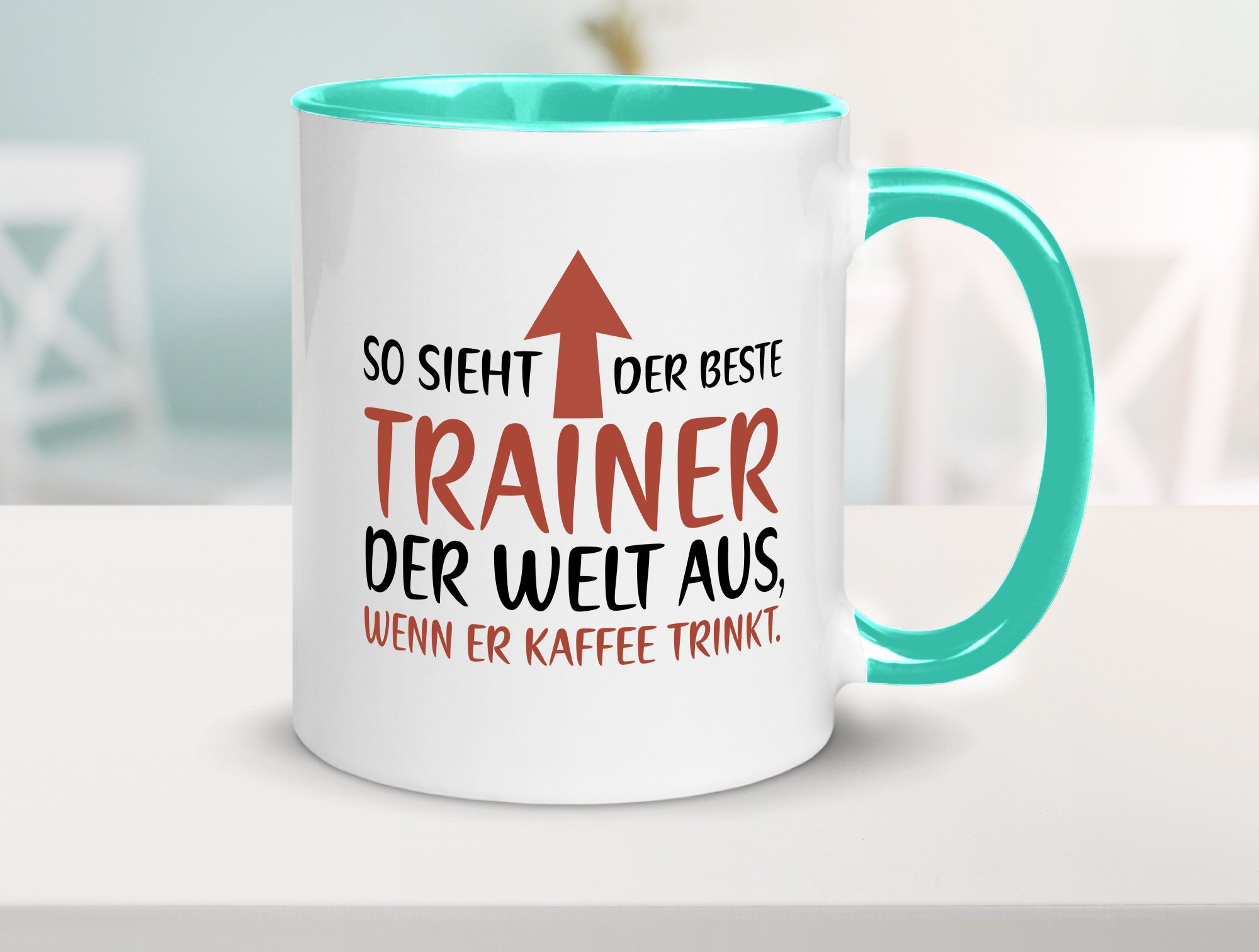 So sieht Bester Trainer der Welt aus | Kaffee Humor Geschenkidee Tasse