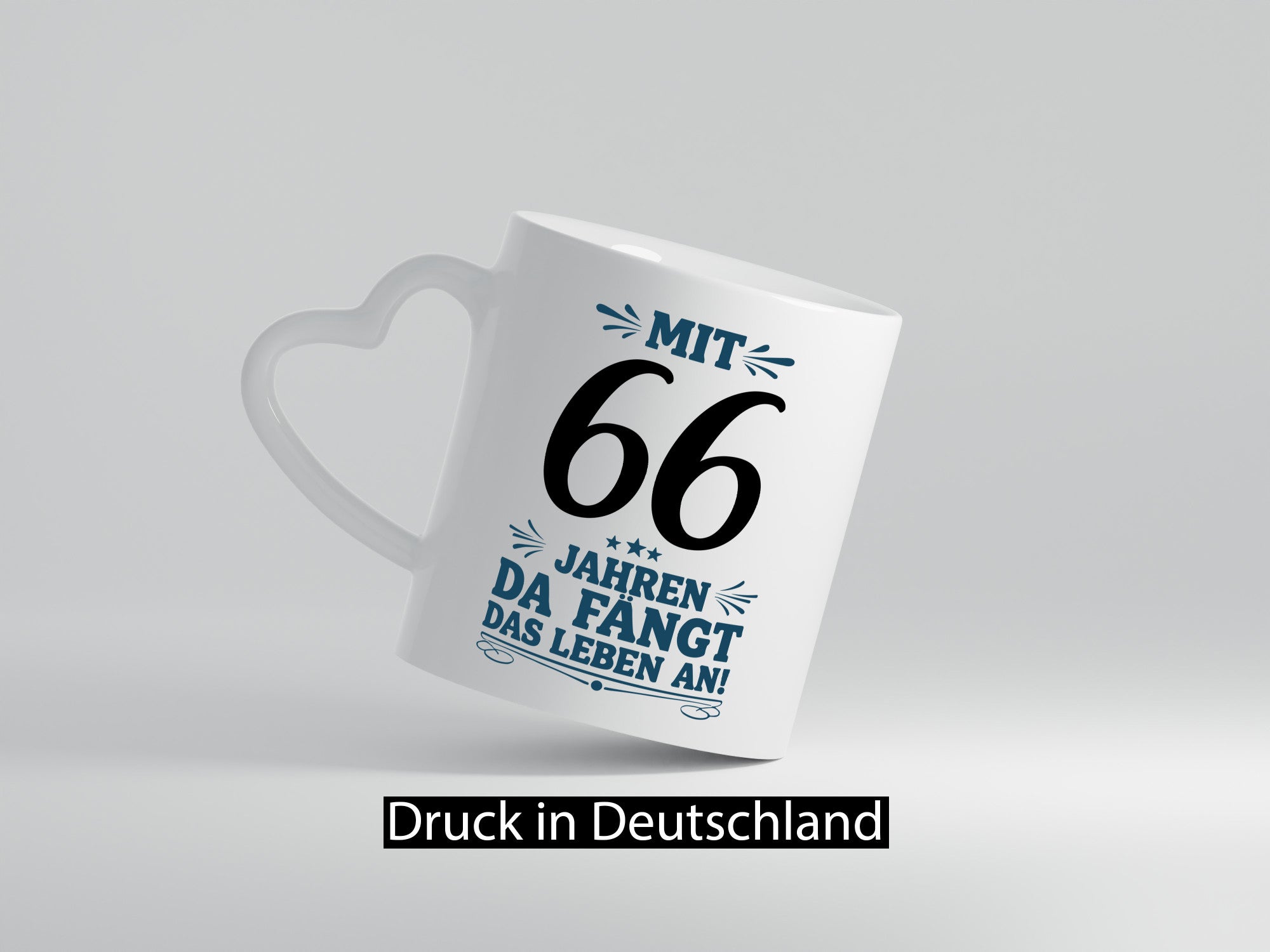 Mit 66 Jahren fängt das leben erst an | 66. Geburtstag v2 Geschenkidee Humor